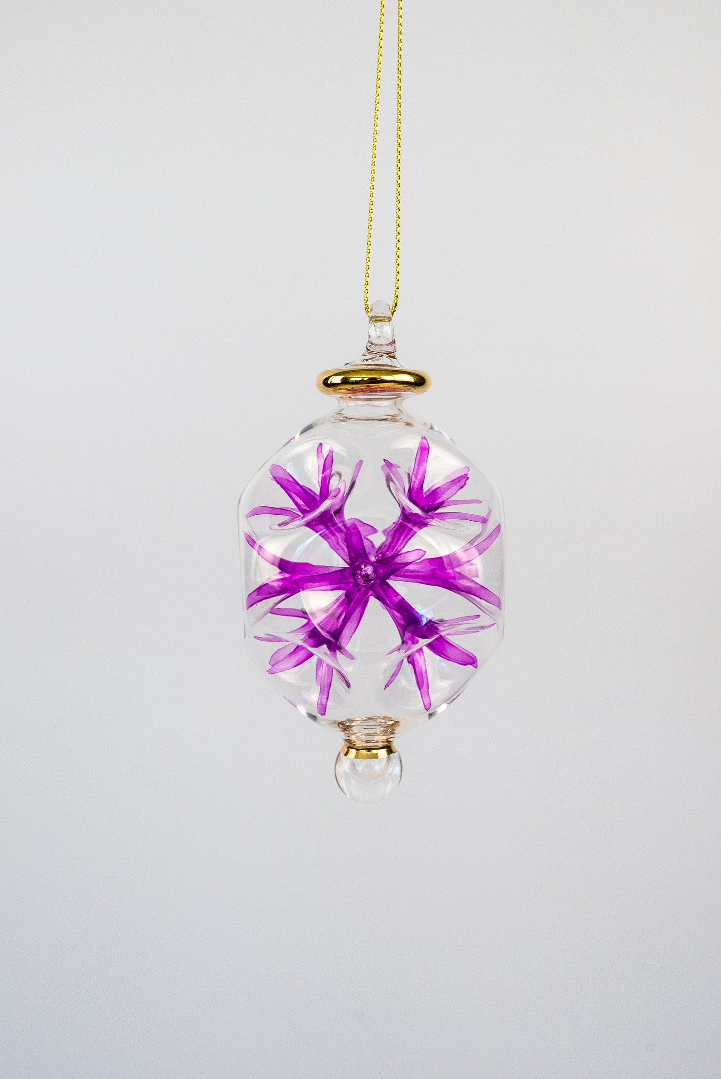 Assortment of Five beautiful Pieces of Ornaments the colorful flower