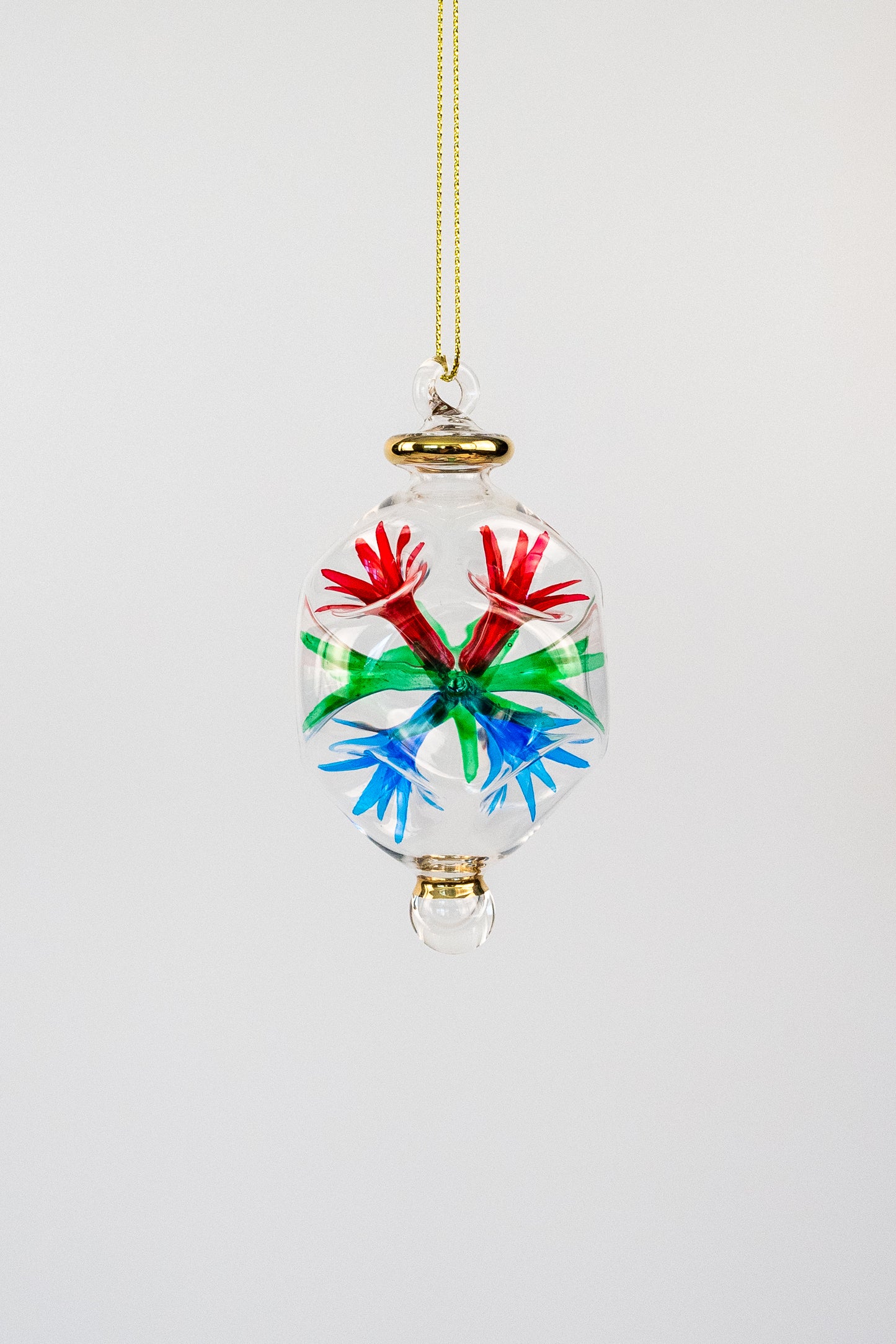 Assortment of Five beautiful Pieces of Ornaments the colorful flower