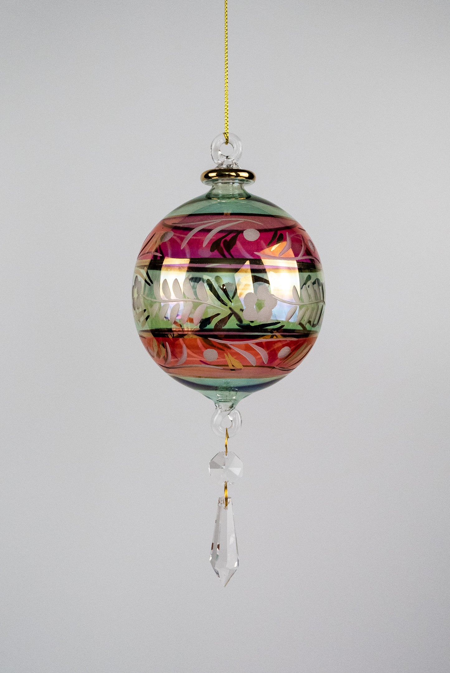 The Colored Engraved with Crystal