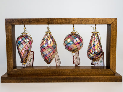 Four Pieces of Beautiful Christmas Ornaments