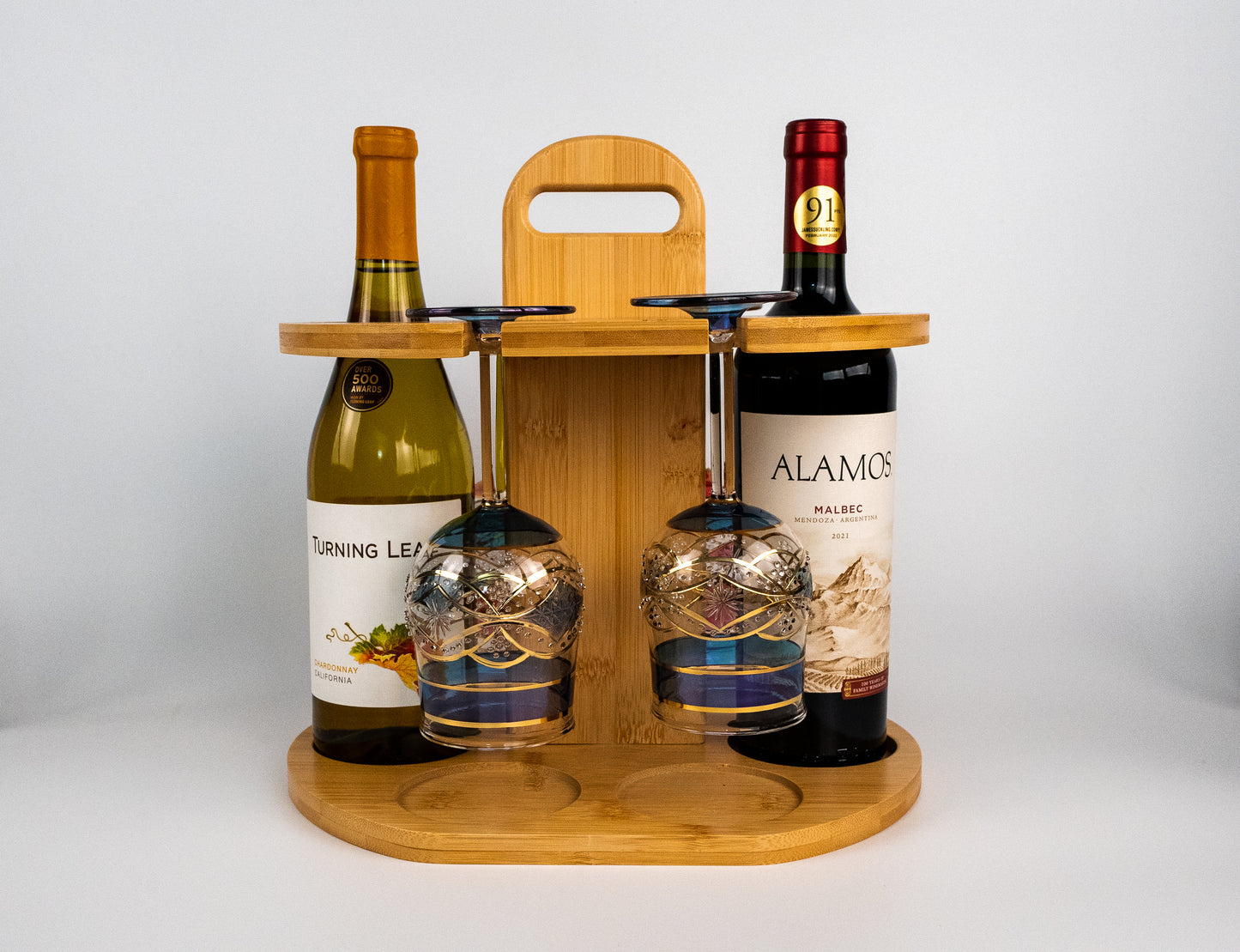 Blue Glasses Wine