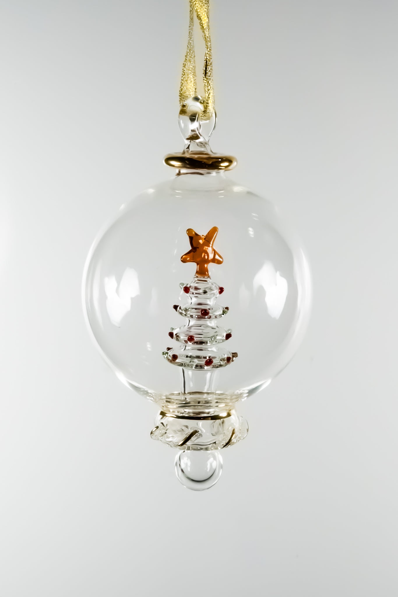 Ornament with Inner Christmas Tree" Our Best Seller"