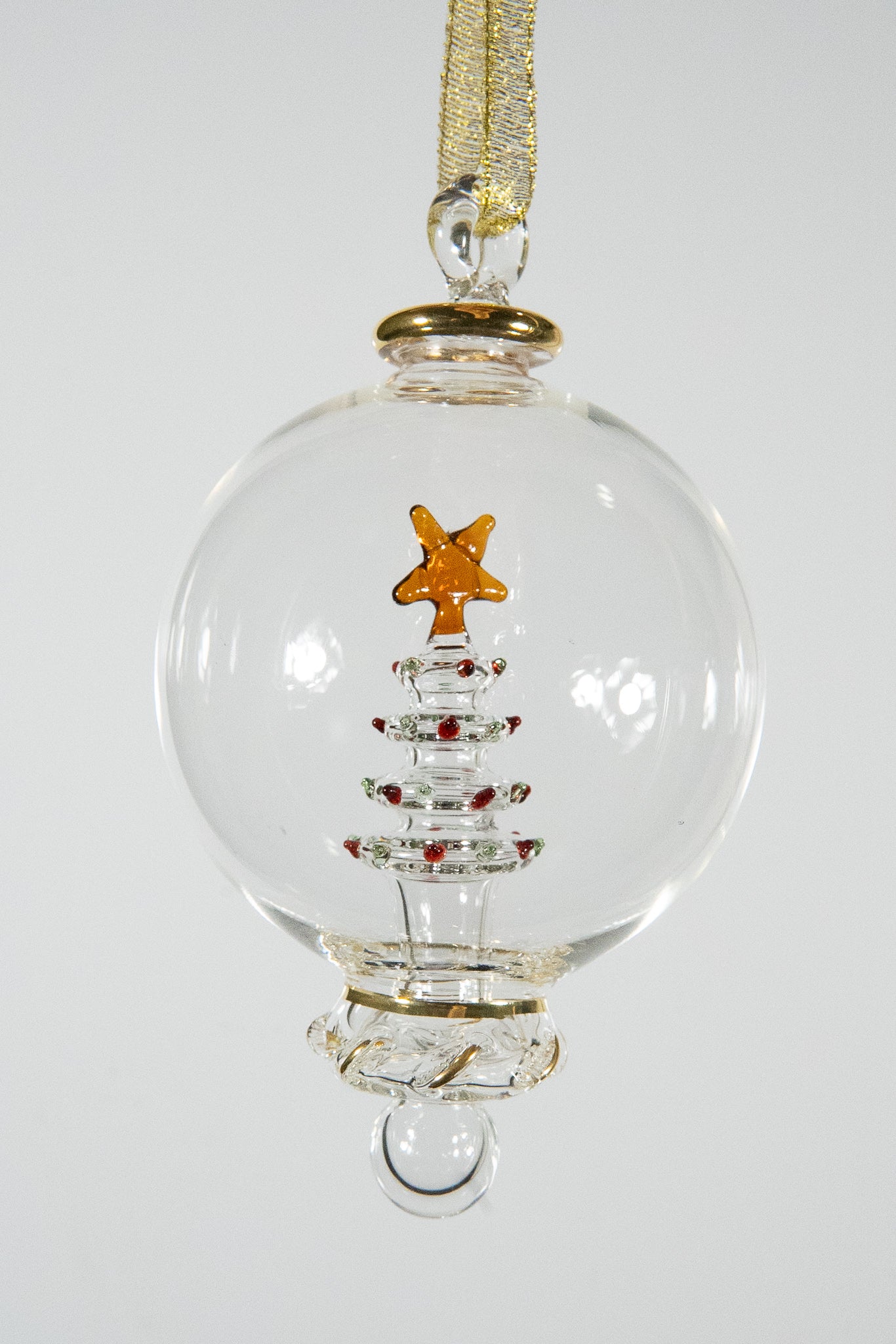 Ornament with Inner Christmas Tree" Our Best Seller"